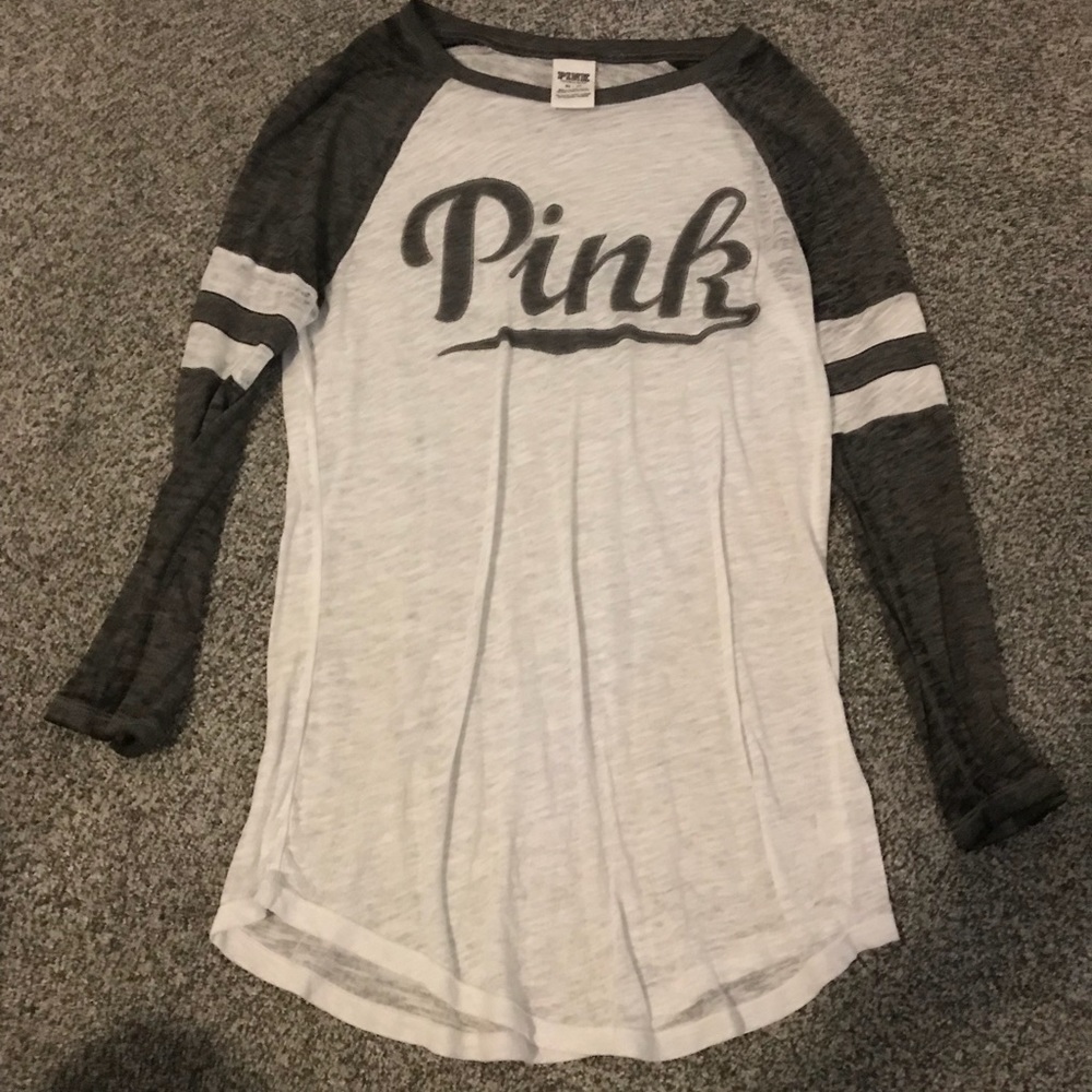 PINK Victoria’s Secret Baseball T Shirt